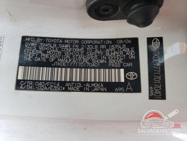 JTKDE177170170401 2007 SCION TC photo no. 12