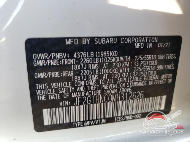 JF2GTHNC0MH312626 2021 SUBARU CROSSTREK photo no. 14