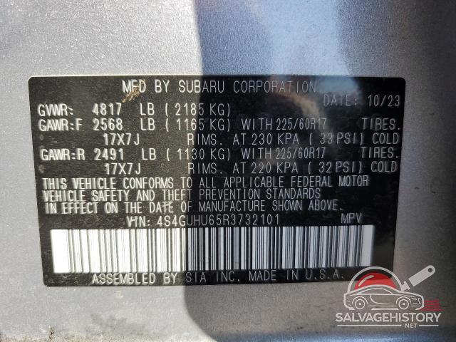 4S4GUHU65R3732101 2024 SUBARU CROSSTREK photo no. 12