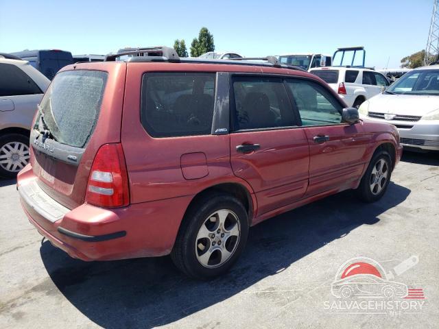JF1SG65644H750227 2004 SUBARU FORESTER photo no. 3