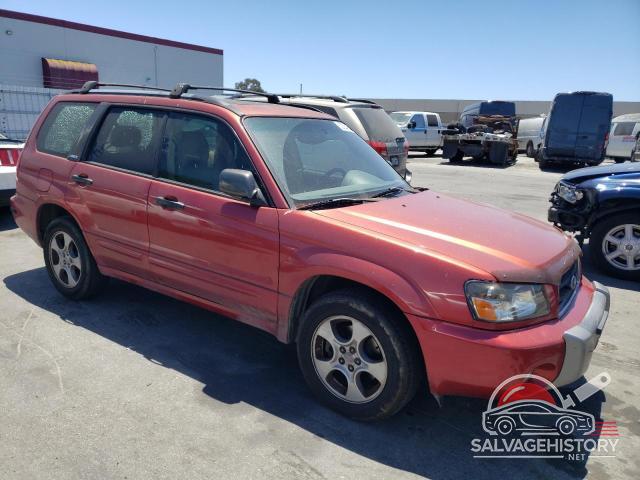 JF1SG65644H750227 2004 SUBARU FORESTER photo no. 4