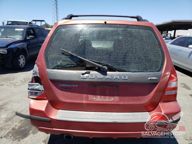 JF1SG65644H750227 2004 SUBARU FORESTER photo no. 6