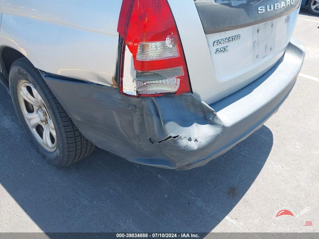 JF1SG63605H733221 2005 SUBARU FORESTER photo no. 6