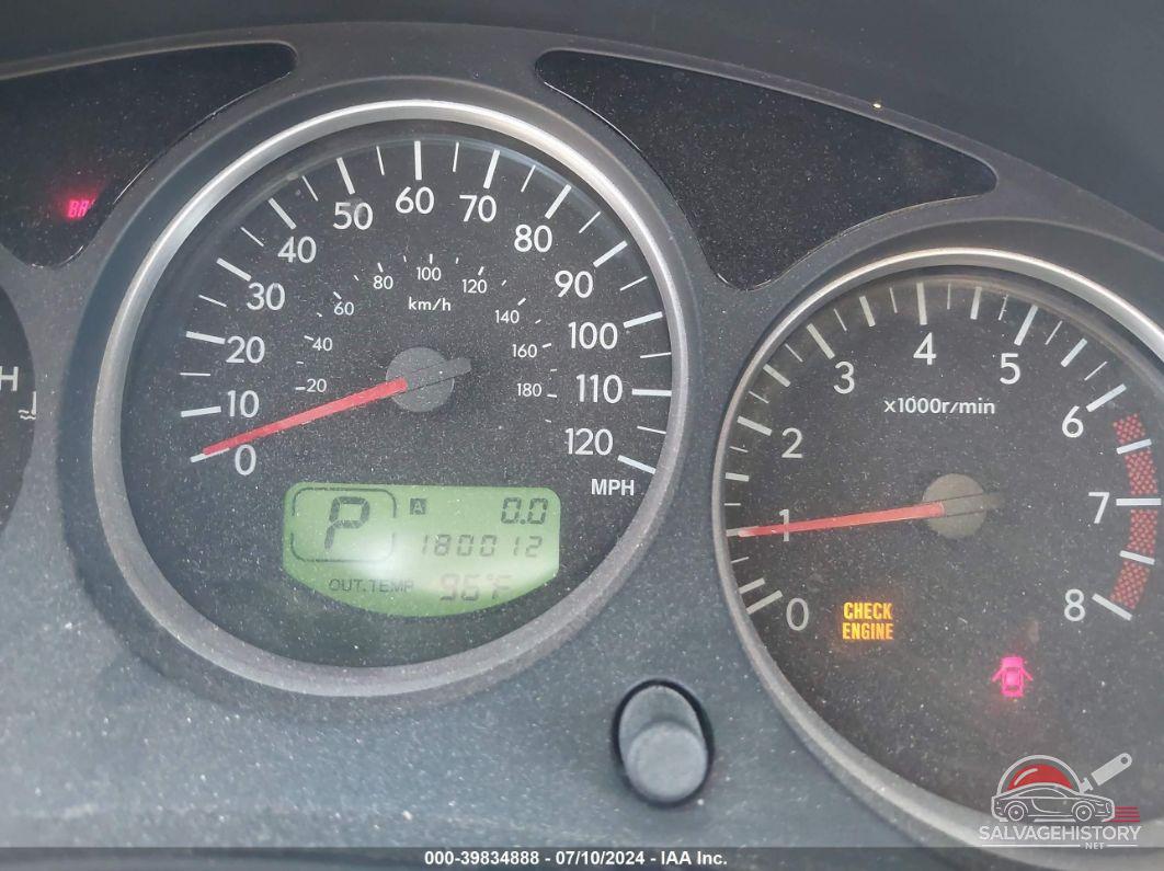 JF1SG63605H733221 2005 SUBARU FORESTER photo no. 7