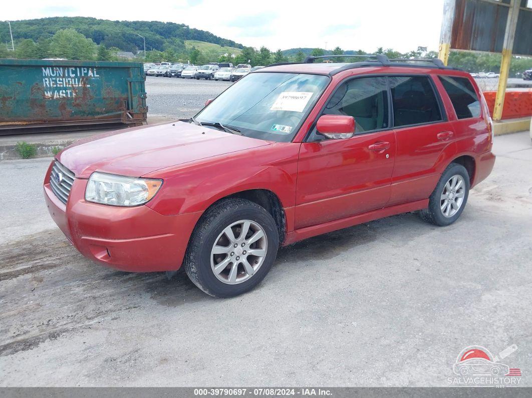 JF1SG65616H707192 2006 SUBARU FORESTER photo no. 2