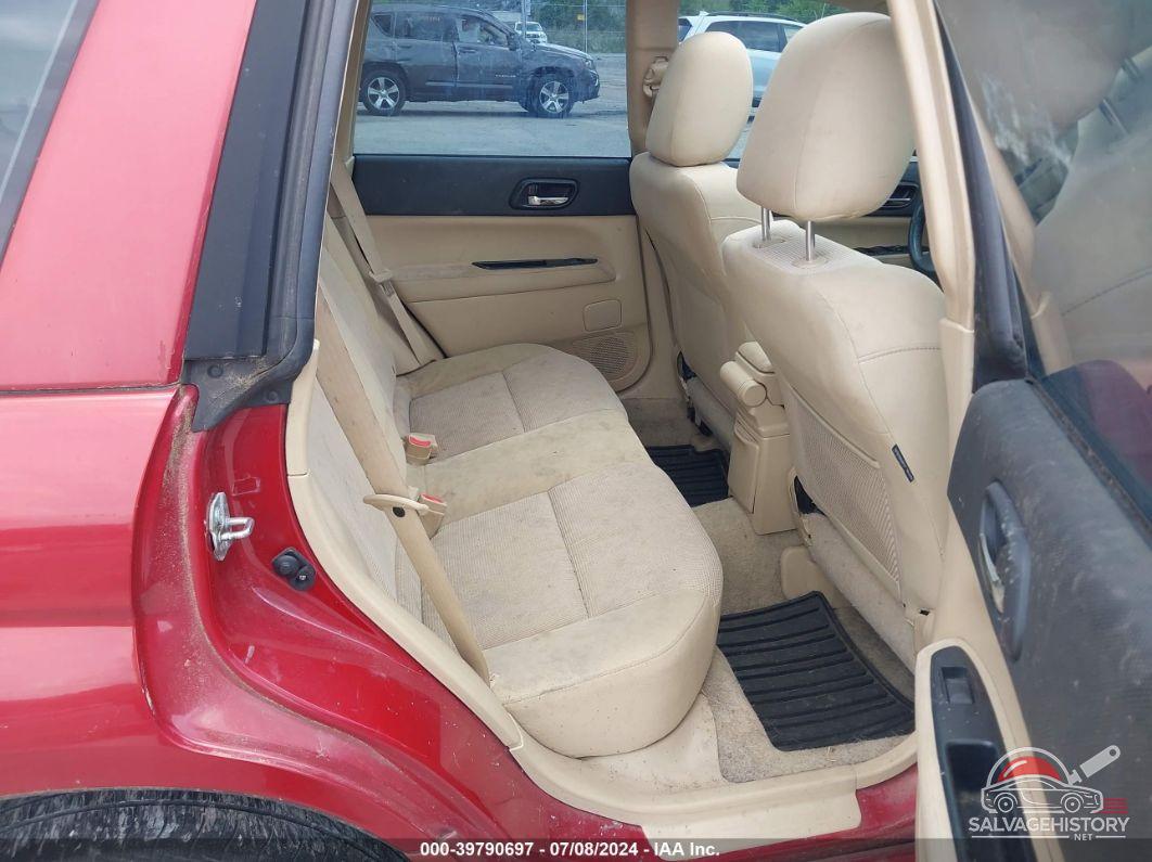 JF1SG65616H707192 2006 SUBARU FORESTER photo no. 8