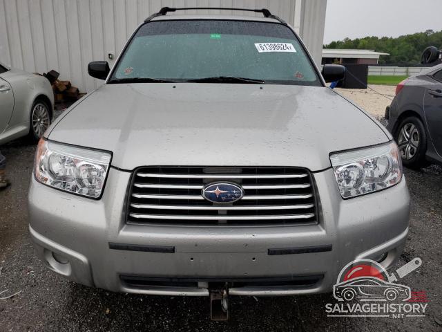 JF1SG63607H728863 2007 SUBARU FORESTER photo no. 5