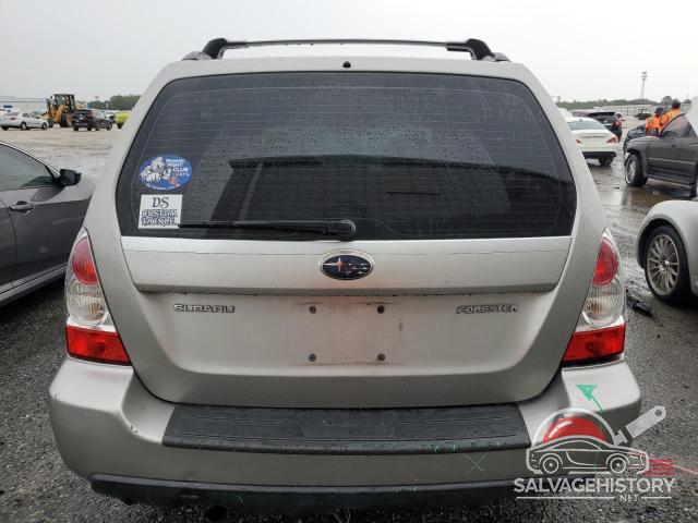 JF1SG63607H728863 2007 SUBARU FORESTER photo no. 6