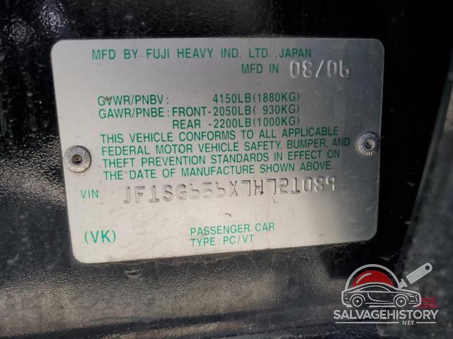 JF1SG656X7H721089 2007 SUBARU FORESTER photo no. 12