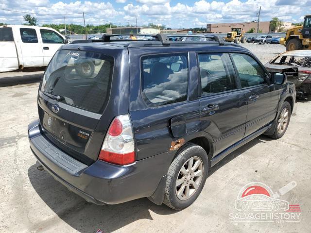 JF1SG65638H730881 2008 SUBARU FORESTER photo no. 3