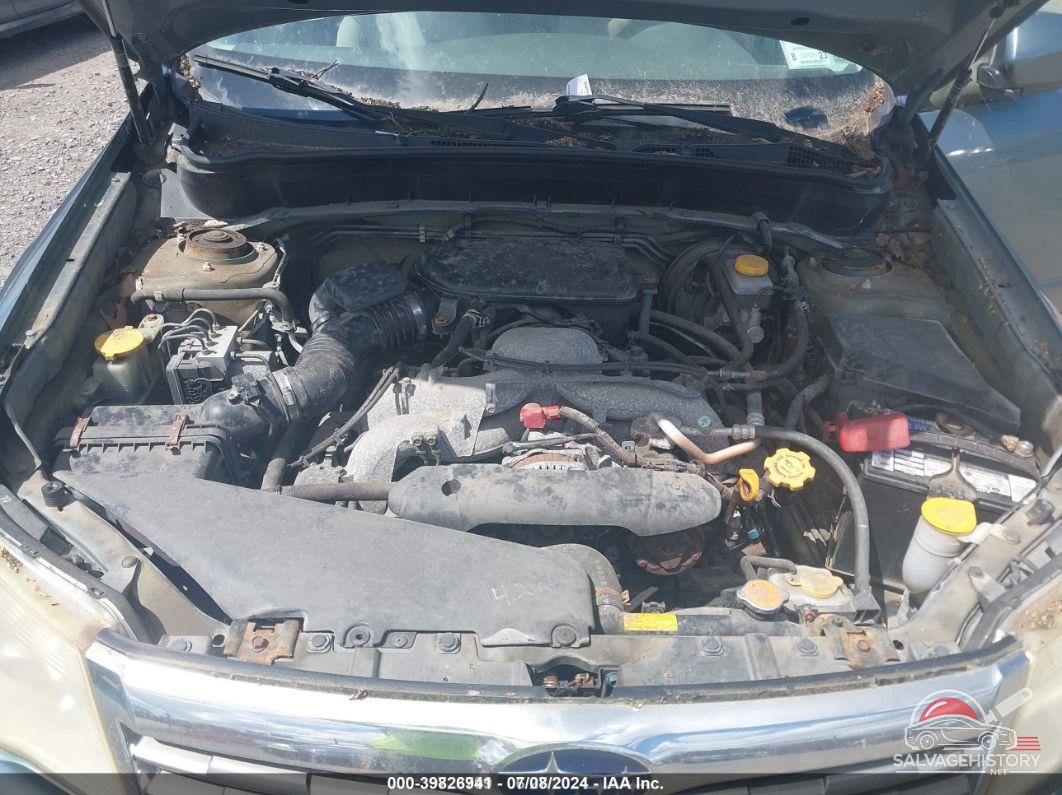 JF2SH63619H783270 2009 SUBARU FORESTER photo no. 10