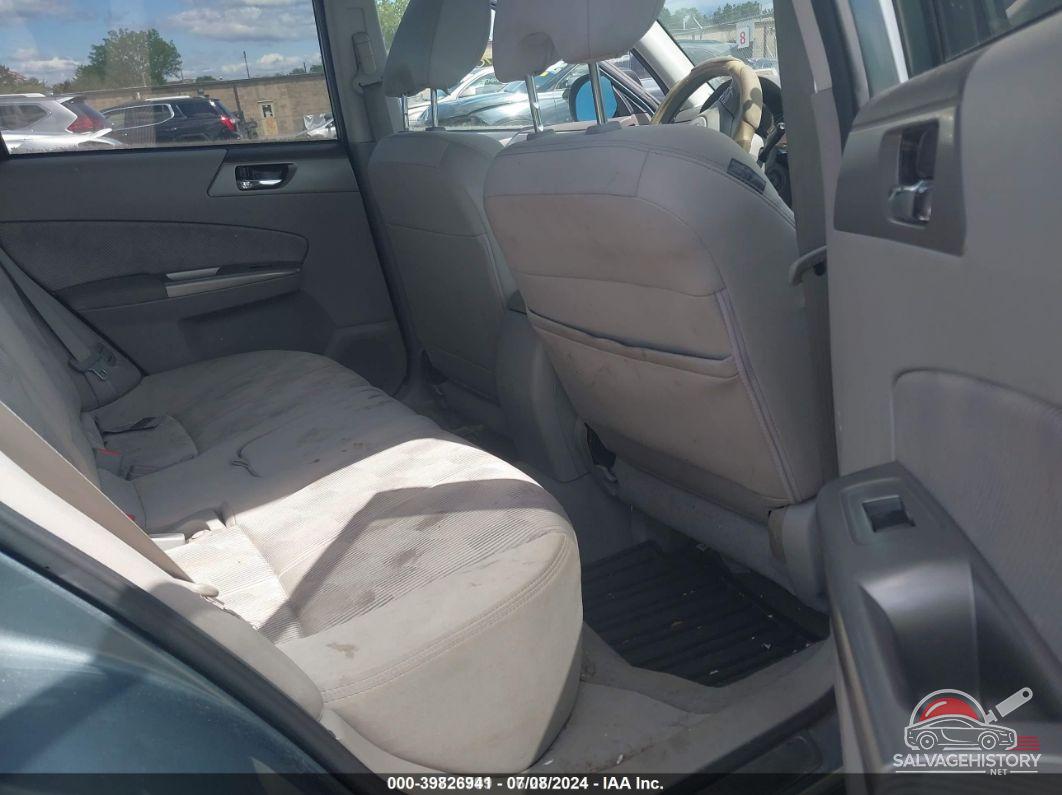 JF2SH63619H783270 2009 SUBARU FORESTER photo no. 8