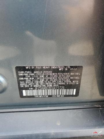JF2SHABC8DG415726 2013 SUBARU FORESTER photo no. 13