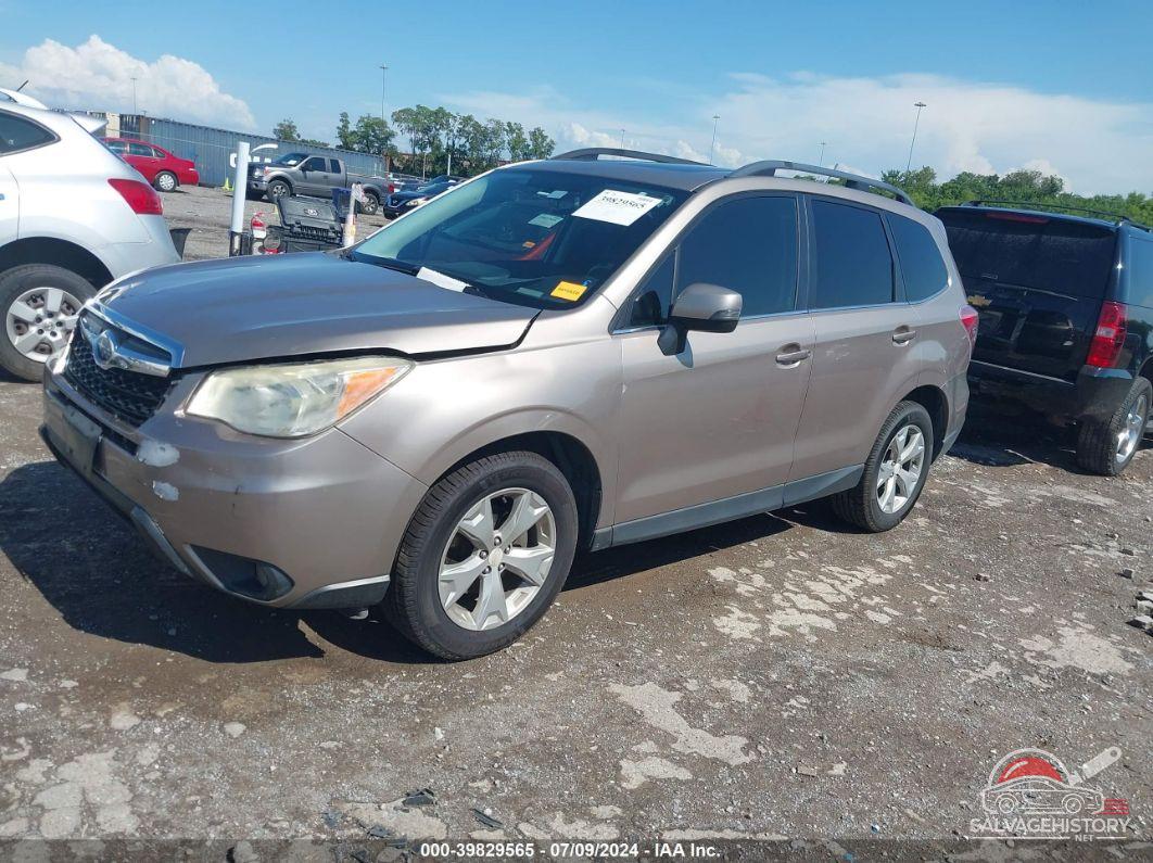 JF2SJAMC5EH416152 2014 SUBARU FORESTER photo no. 2