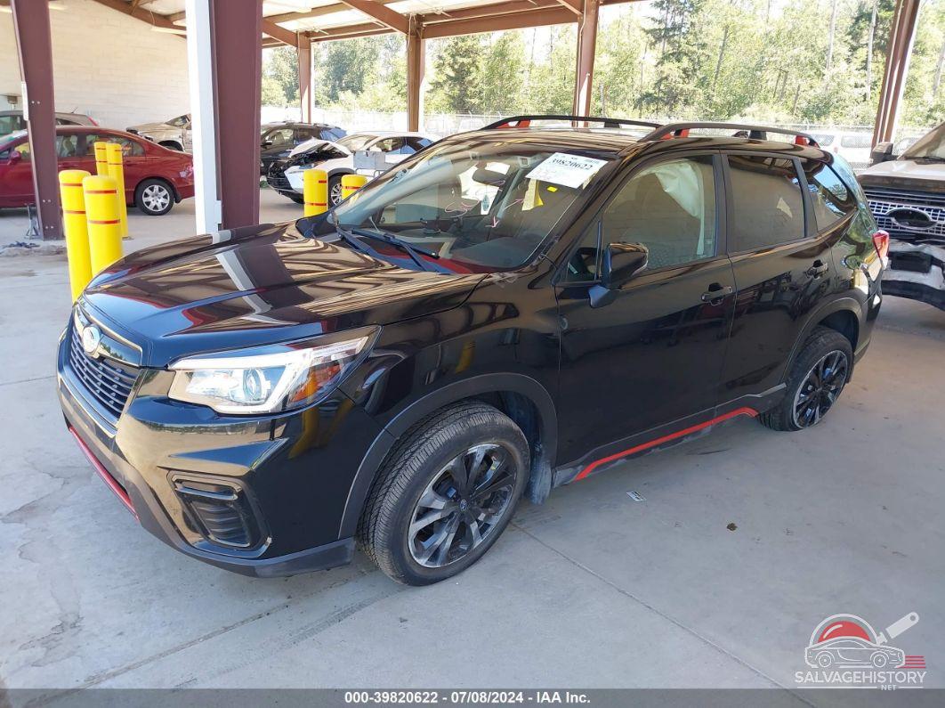JF2SKAKC1KH593681 2019 SUBARU FORESTER photo no. 2