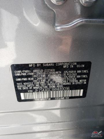 JF2SKAGC3RH489096 2024 SUBARU FORESTER photo no. 14