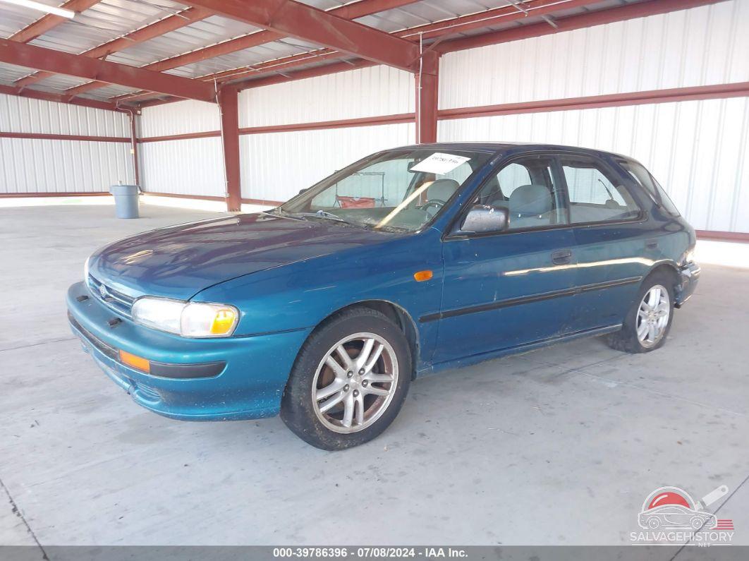 JF1GF2440PH811787 1993 SUBARU IMPREZA photo no. 2