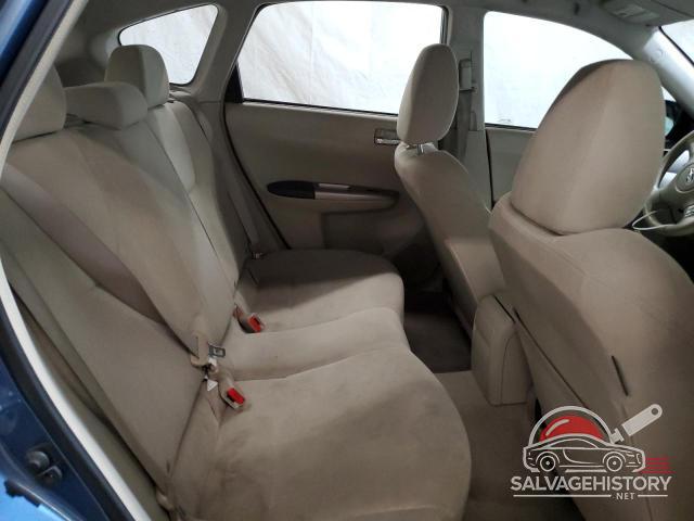 JF1GH61698H819489 2008 SUBARU IMPREZA photo no. 10