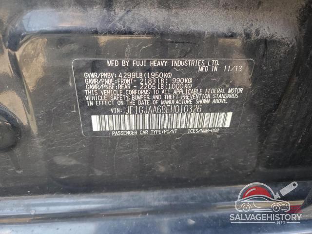 JF1GJAA68EH010326 2014 SUBARU IMPREZA photo no. 12