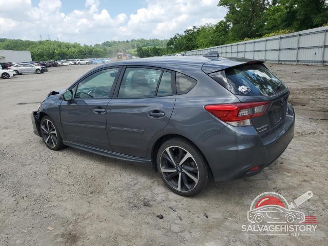 4S3GTAJ67M1717039 2021 SUBARU IMPREZA photo no. 2