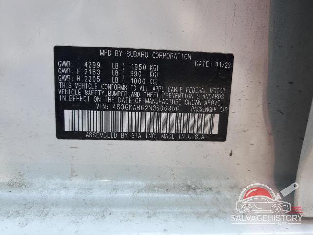 4S3GKAB62N3606356 2022 SUBARU IMPREZA photo no. 13