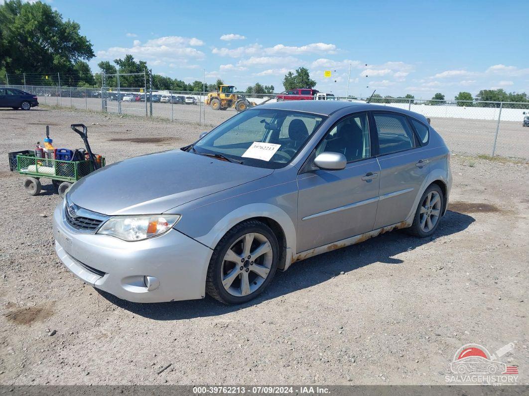 JF1GH63638H831327 2008 SUBARU IMPREZA OUTBACK SPORT photo no. 2