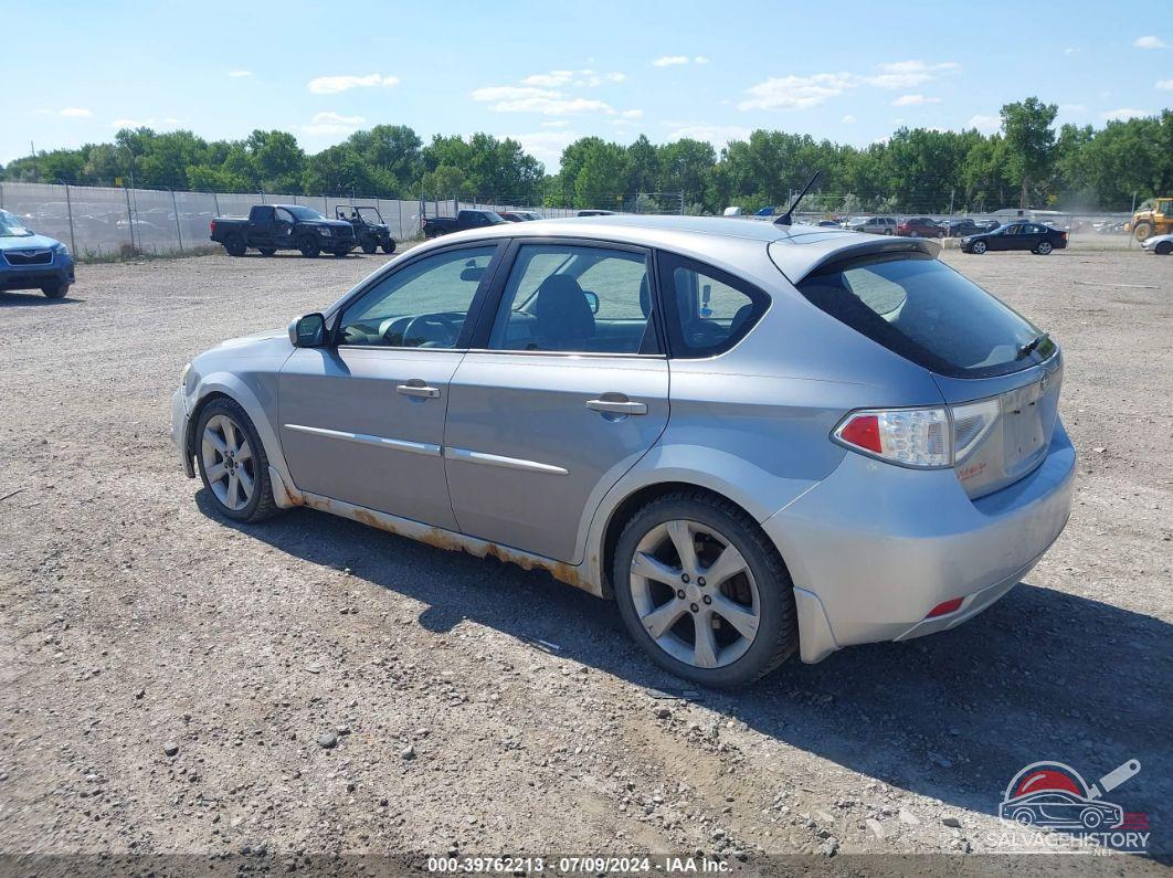 JF1GH63638H831327 2008 SUBARU IMPREZA OUTBACK SPORT photo no. 3