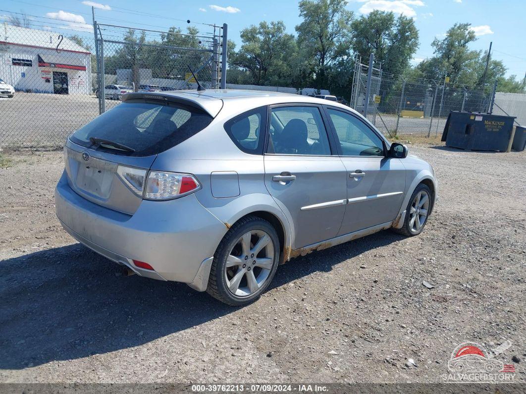 JF1GH63638H831327 2008 SUBARU IMPREZA OUTBACK SPORT photo no. 4