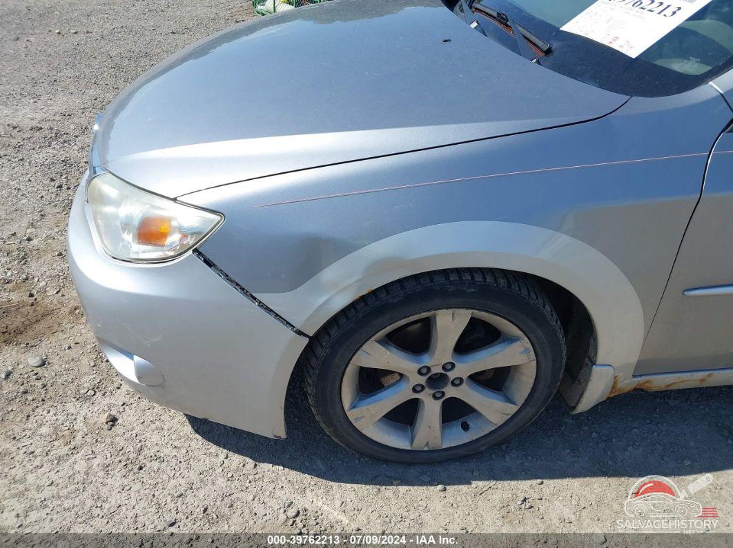 JF1GH63638H831327 2008 SUBARU IMPREZA OUTBACK SPORT photo no. 6
