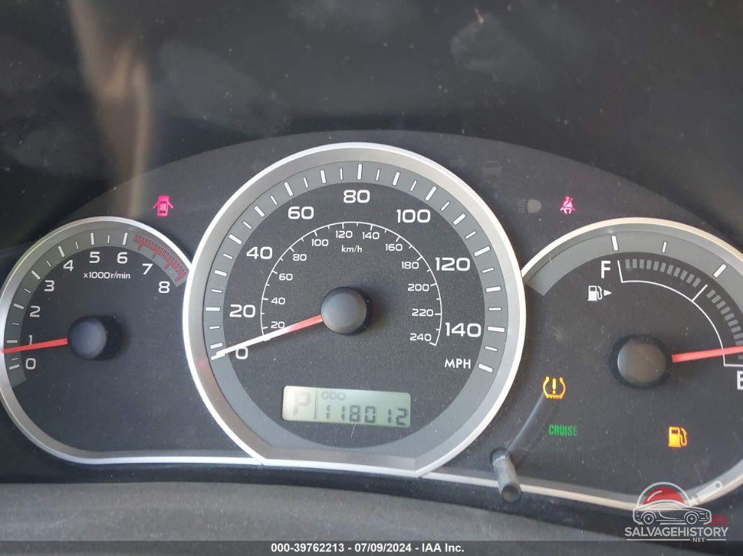 JF1GH63638H831327 2008 SUBARU IMPREZA OUTBACK SPORT photo no. 7
