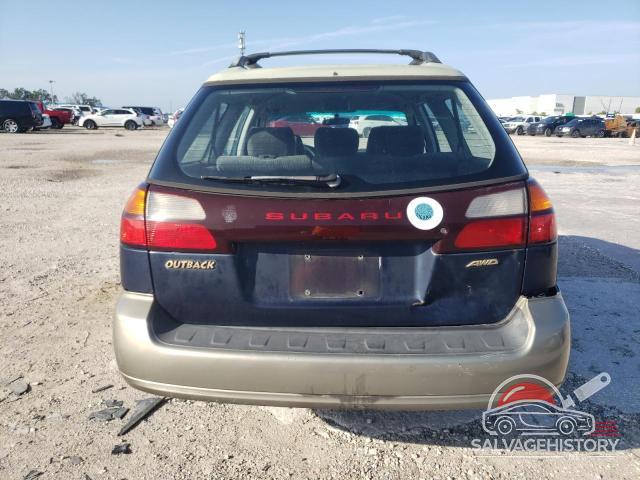 4S3BH6654Y7624197 2000 SUBARU LEGACY photo no. 6