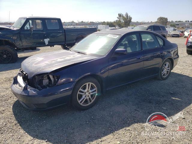 4S3BL616657209991 2005 SUBARU LEGACY photo no. 3
