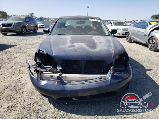 4S3BL616657209991 2005 SUBARU LEGACY photo no. 5