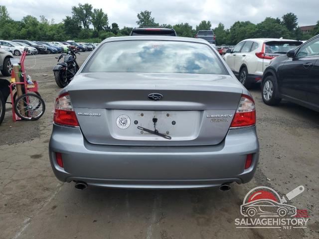 4S3BL616X87212459 2008 SUBARU LEGACY photo no. 6