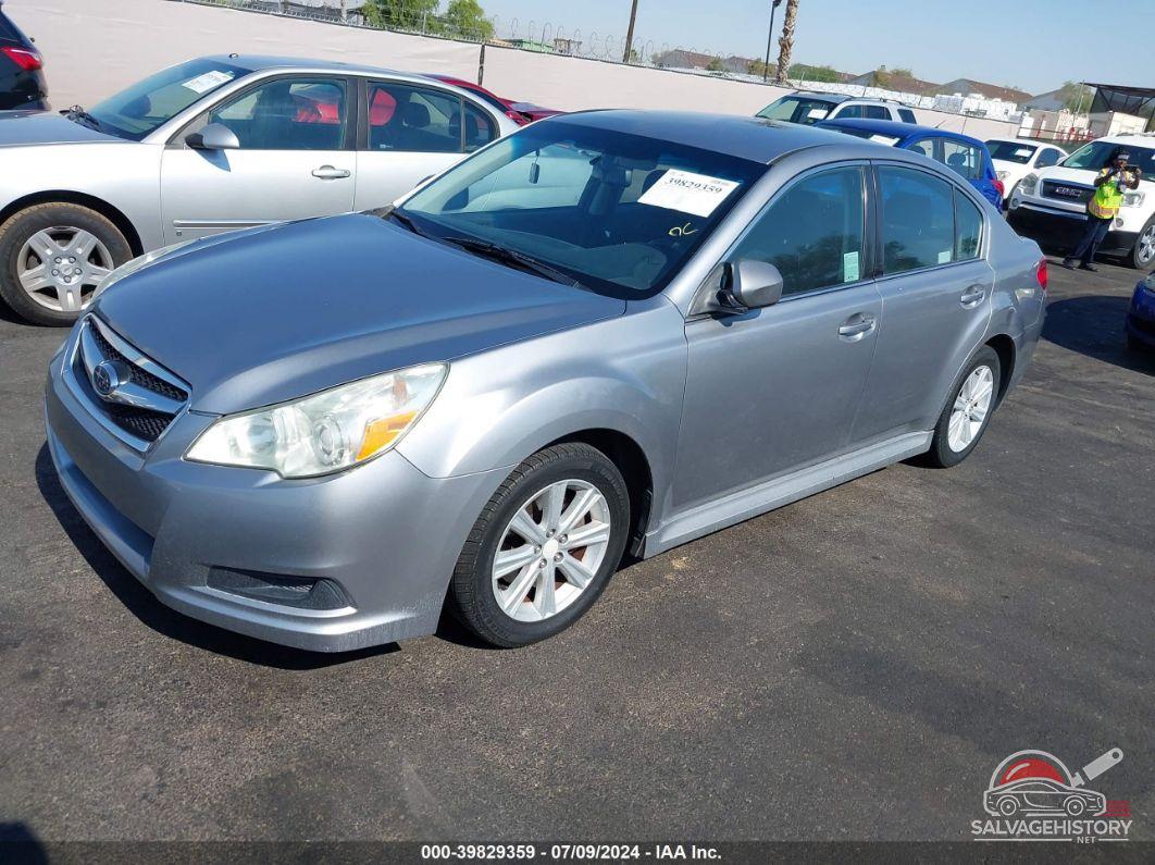 4S3BMBB6XB3245383 2011 SUBARU LEGACY photo no. 2