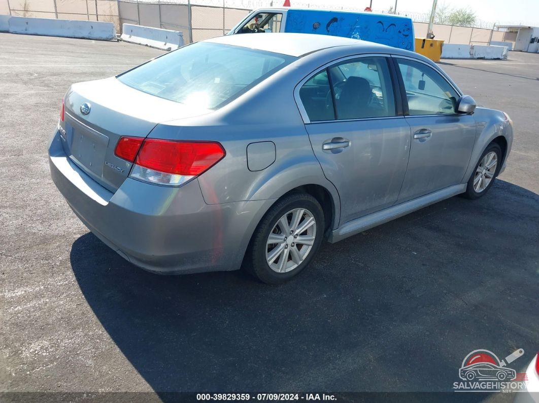 4S3BMBB6XB3245383 2011 SUBARU LEGACY photo no. 4