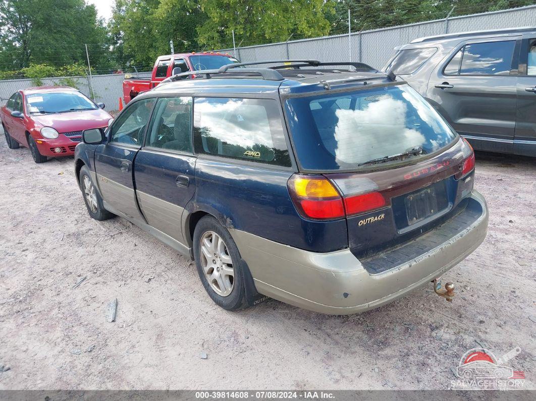 4S3BH6754Y7616485 2000 SUBARU OUTBACK photo no. 3