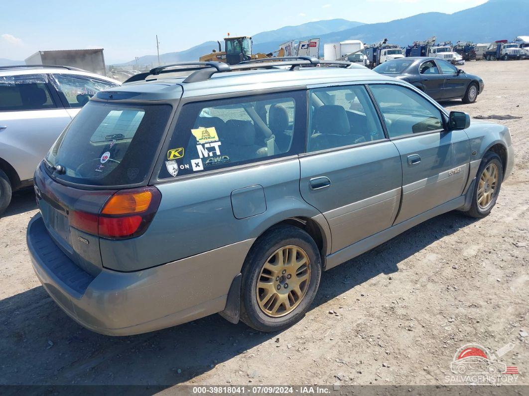 4S3BH806217624220 2001 SUBARU OUTBACK photo no. 4
