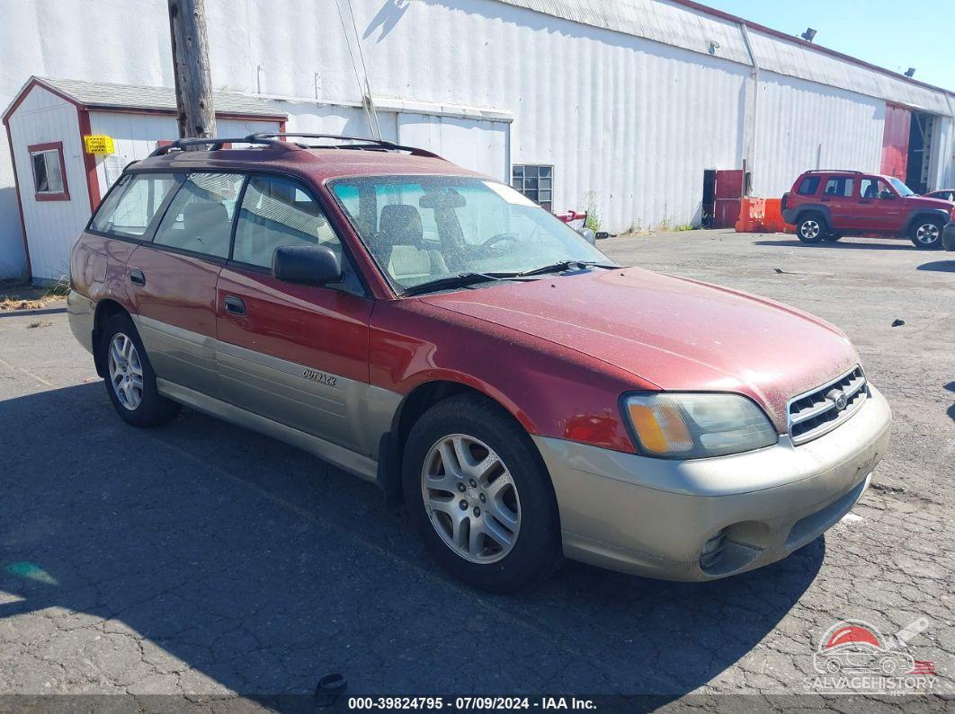 4S3BH665X27653971 2002 SUBARU OUTBACK photo no. 14