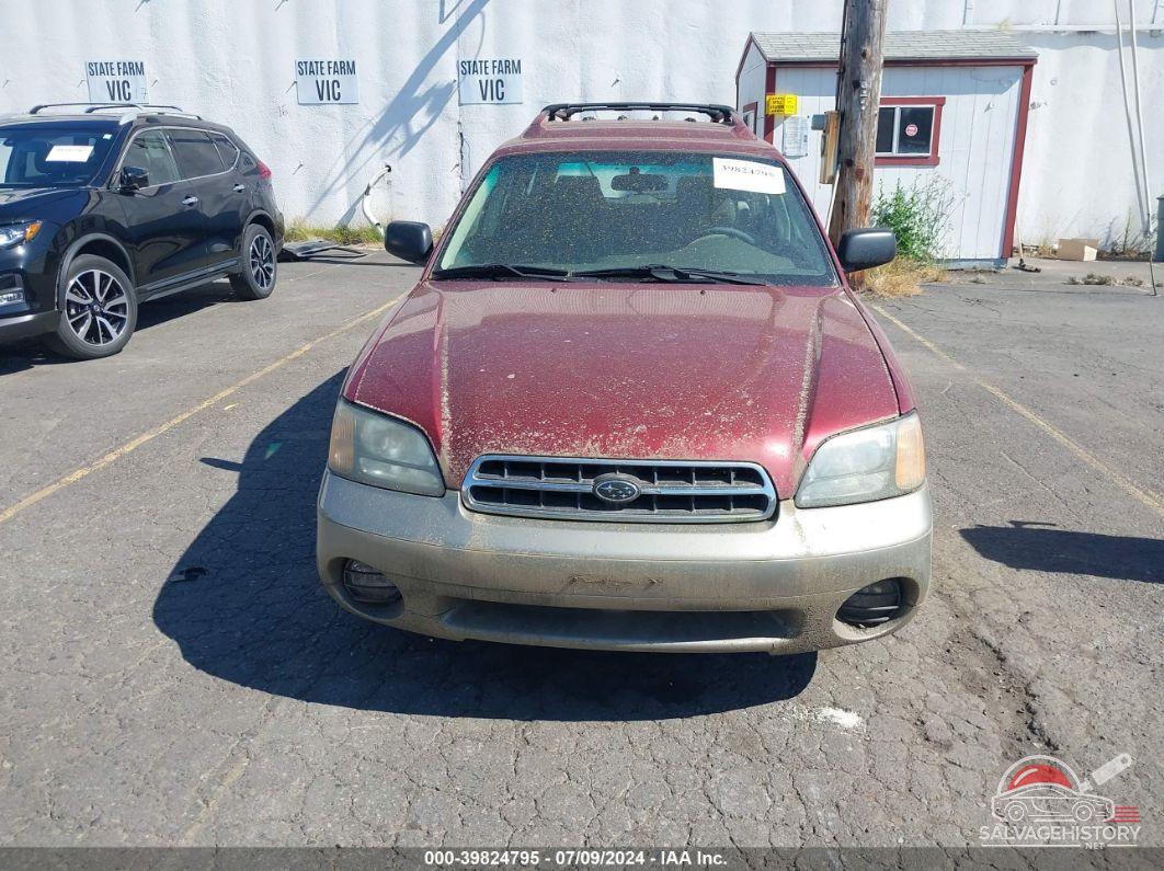 4S3BH665X27653971 2002 SUBARU OUTBACK photo no. 6