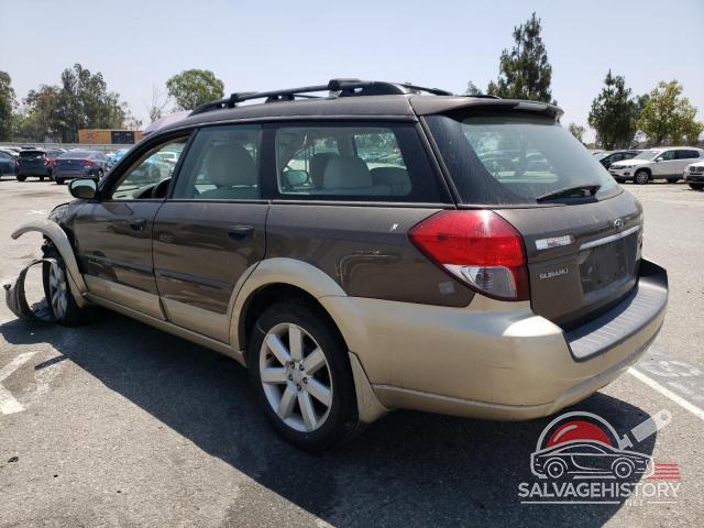 4S4BP61C387338071 2008 SUBARU OUTBACK photo no. 2