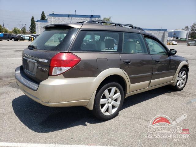 4S4BP61C387338071 2008 SUBARU OUTBACK photo no. 3