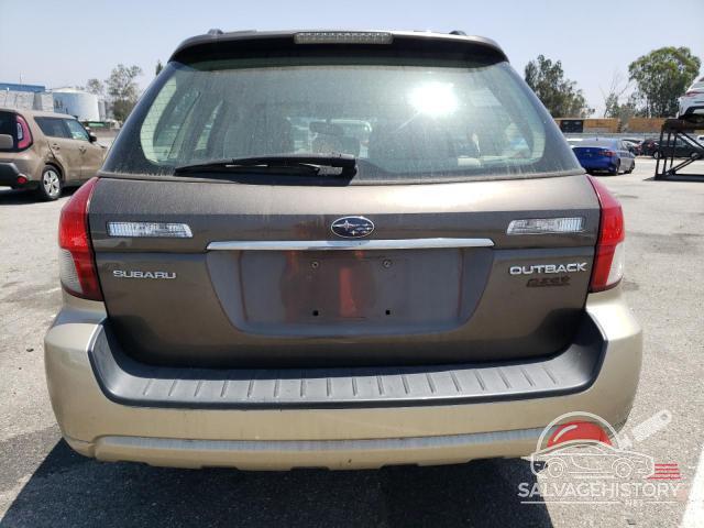 4S4BP61C387338071 2008 SUBARU OUTBACK photo no. 6