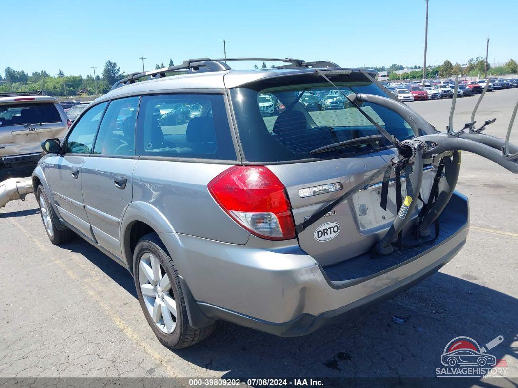 4S4BP61C097335128 2009 SUBARU OUTBACK photo no. 3