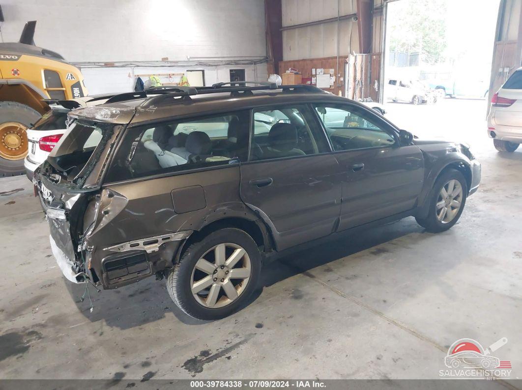 4S4BP61C597310354 2009 SUBARU OUTBACK photo no. 4