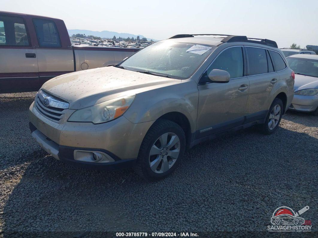 4S4BRBKC1A3359693 2010 SUBARU OUTBACK photo no. 2