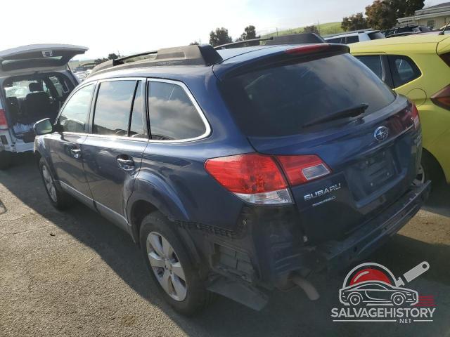 4S4BRBLC0A3337604 2010 SUBARU OUTBACK photo no. 2