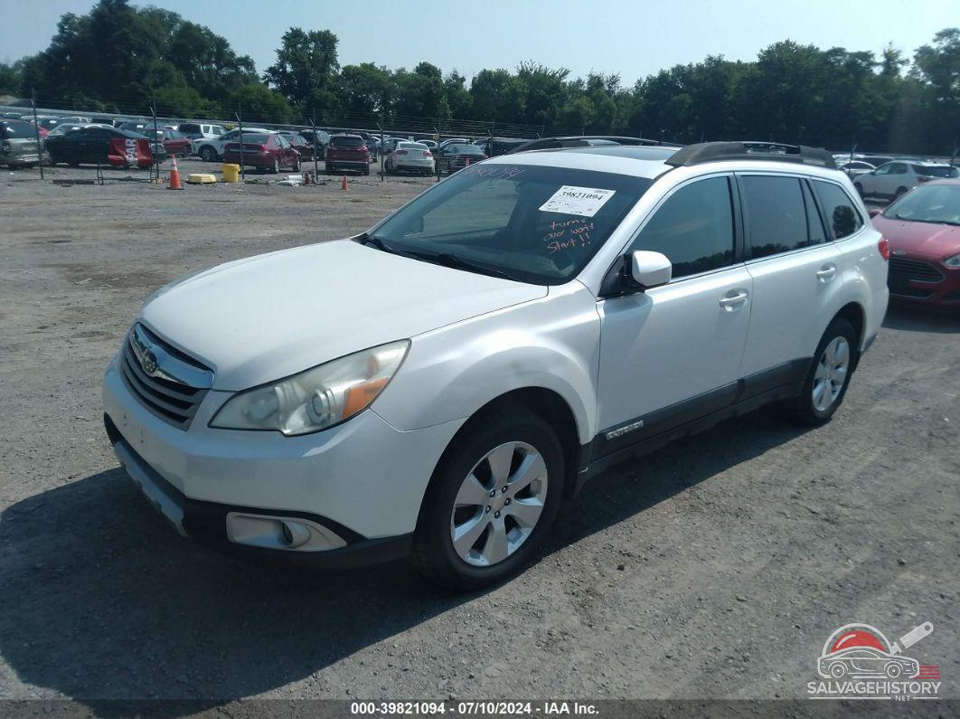4S4BRBKC6B3392254 2011 SUBARU OUTBACK photo no. 2