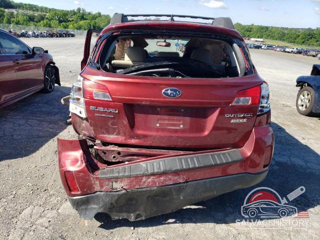 4S4BRBKC7B3429571 2011 SUBARU OUTBACK photo no. 6