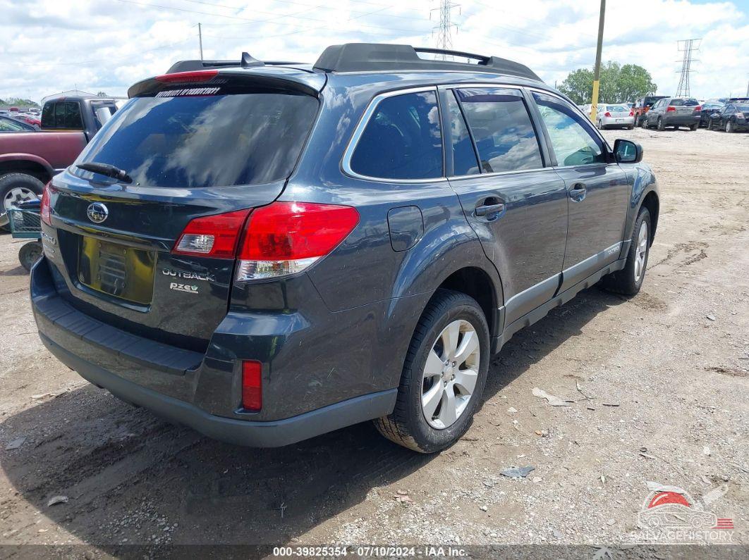 4S4BRBLC7B3401462 2011 SUBARU OUTBACK photo no. 4